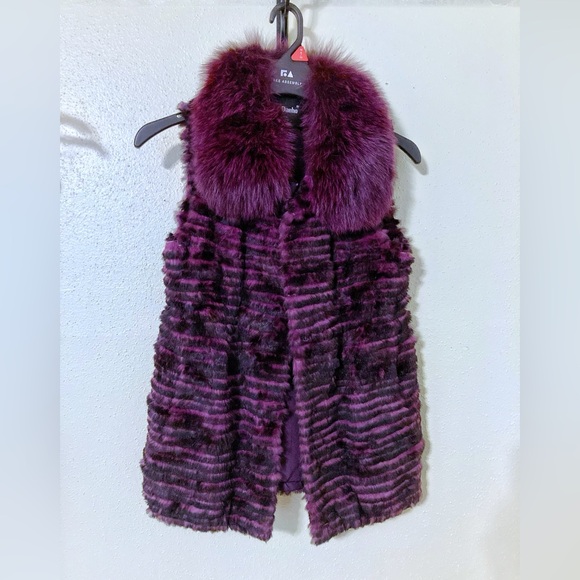 Daeho Real Fox Fur Vest - Picture 4 of 12